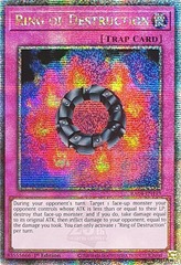 Ring of Destruction - RA04-EN119 - Quarter Century Secret Rare - 1st Edition